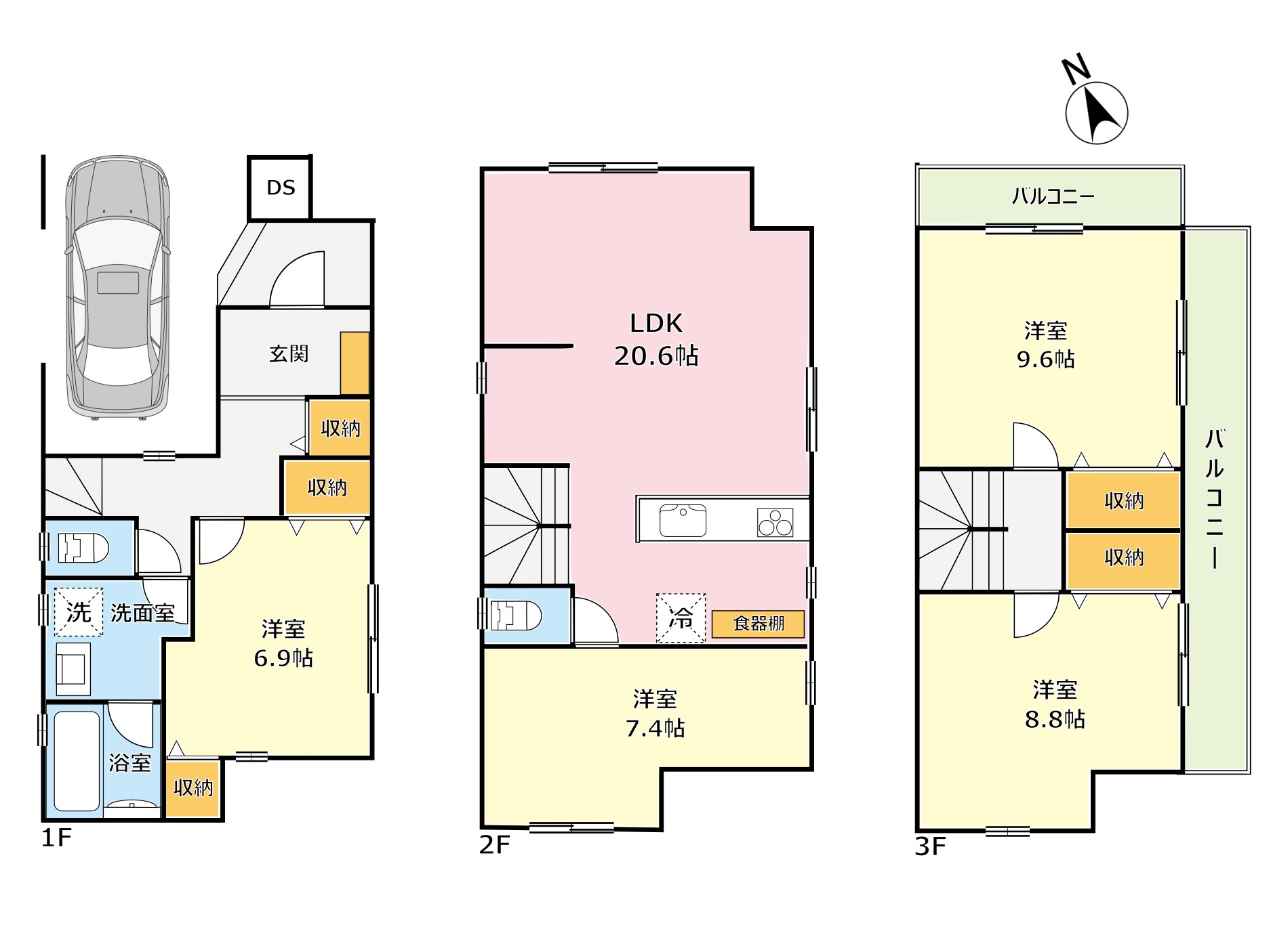 高円寺　不動産　大和　アクタス　土地